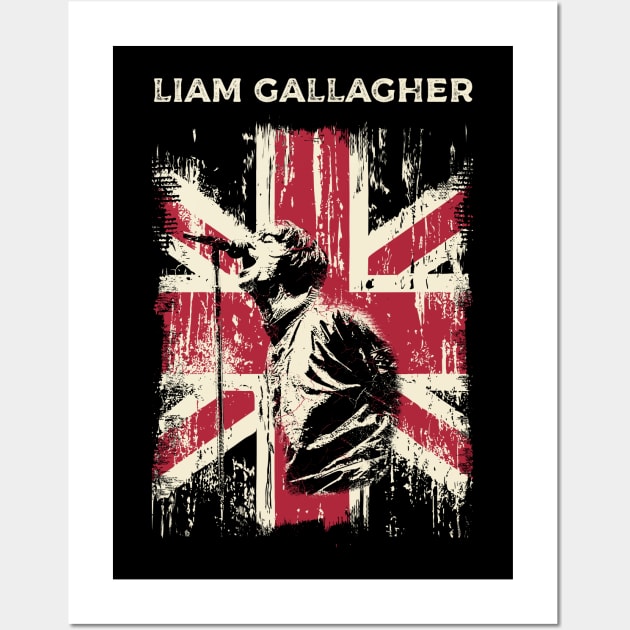 Liam Gallagher Wall Art by Yopi